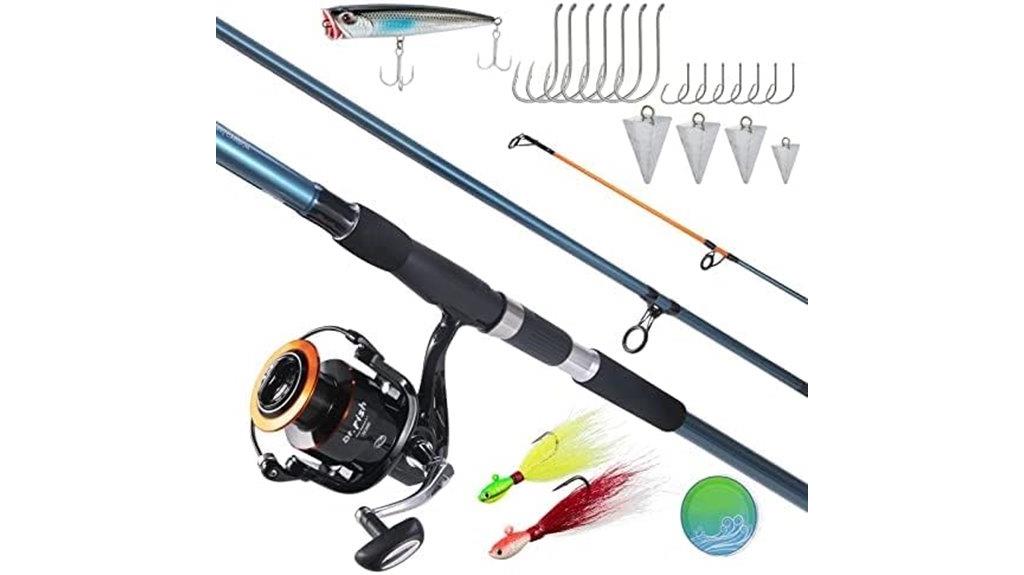 12ft saltwater fishing combo