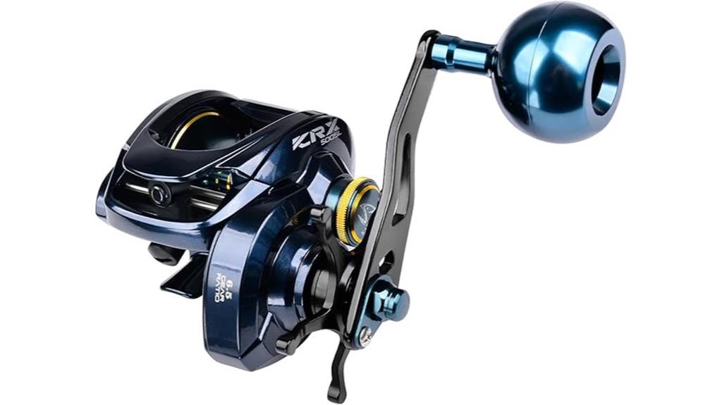 500 size baitcasting reel