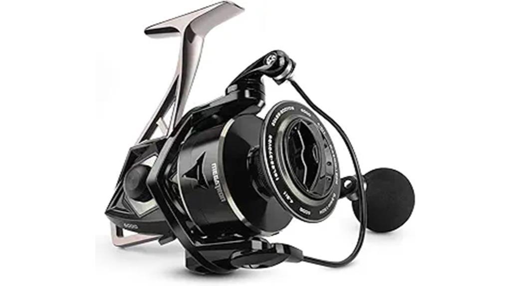 durable aluminum fishing reel