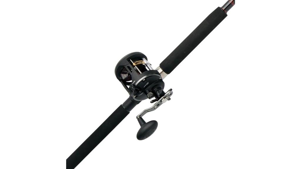 fishing rod and reel