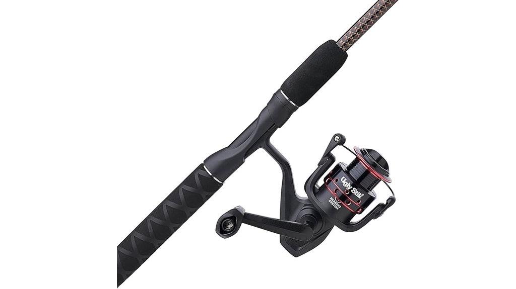 fishing rod and reel