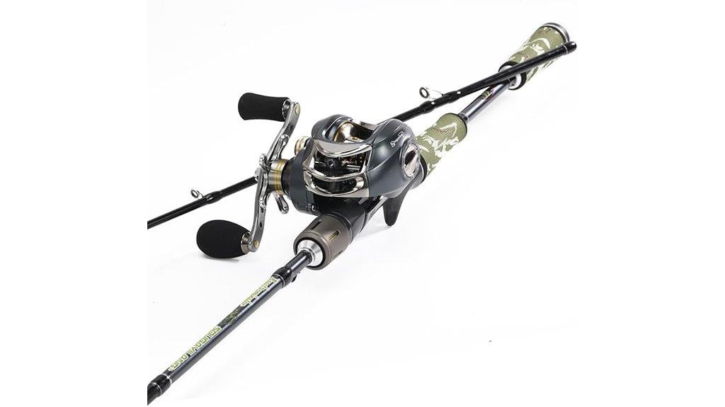 fishing rod and reel