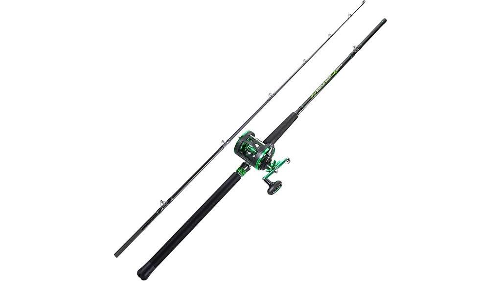 premium catfish rod combo