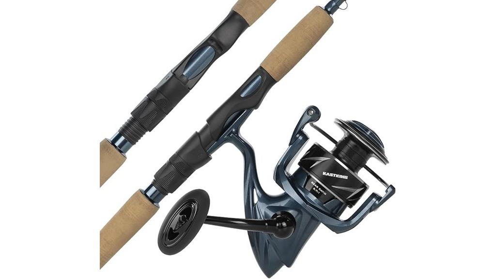 saltwater fishing rod combo